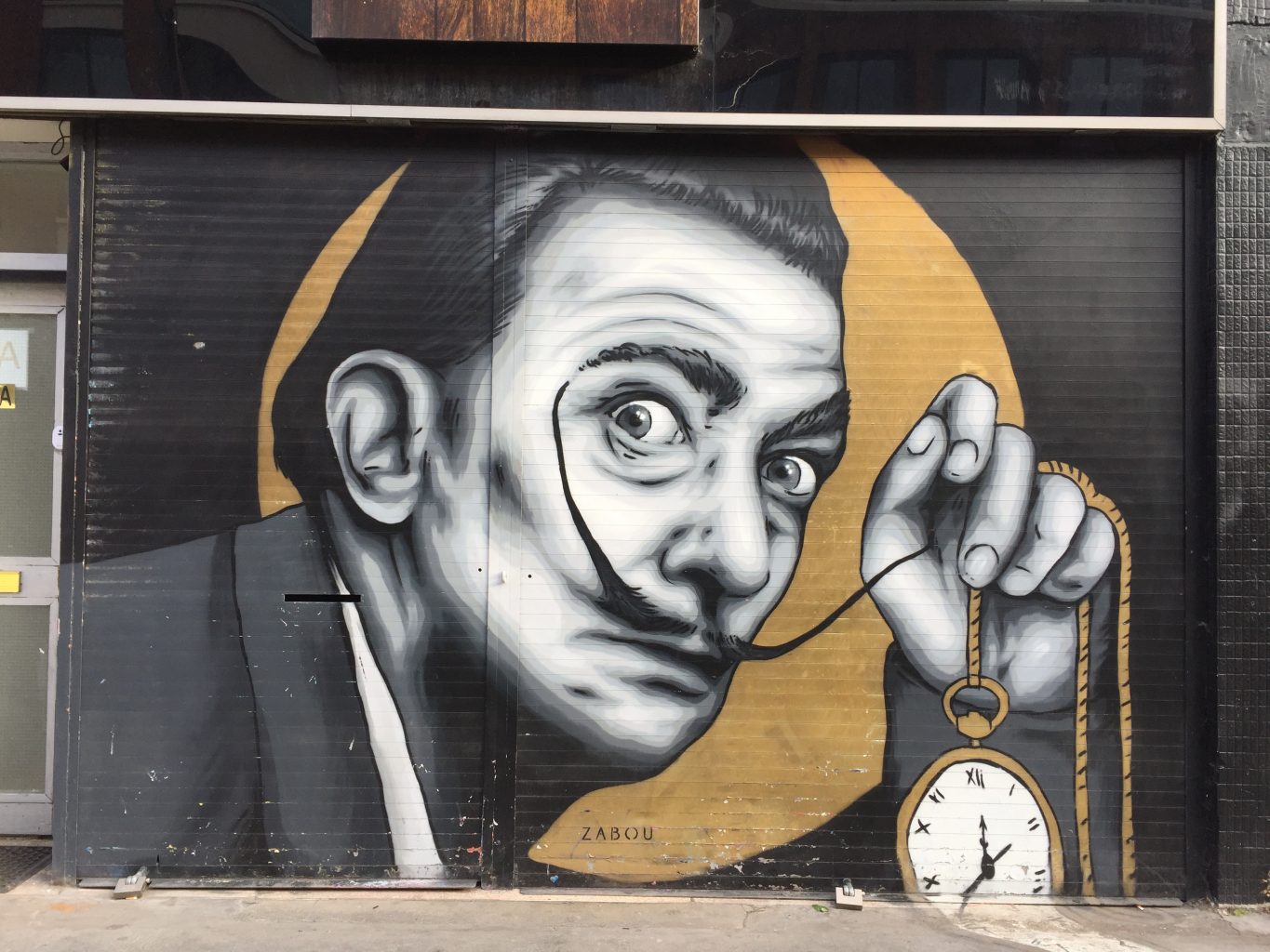 Salvador Dalí. Los 4 mejores murales de Zabou en Londres