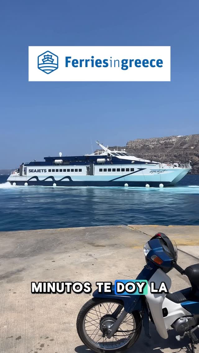 Mucha gente llega a Santorini y se decepciona con sus playas. Y es que sus playas son especiales, de origen volcánico con arena negra o rocas. 🌋

Pero tan sólo a 40 minutos en ferry se encuentra la isla de Ios, un paraíso poco conocido que no te puedes perder. Las playas aquí con agua cristalina son simplemente espectaculares 💙

Si quieres huir de masificaciones y disfrutar de la Grecia más auténtica, reserva tu ferry rápido con  @seajetsgr en la web de @ferriesingreece y disfruta de Ia espectacular Ios 🌊

*collab #Ferriesingreece #seajets #wetraveltogether #greece #greekislands