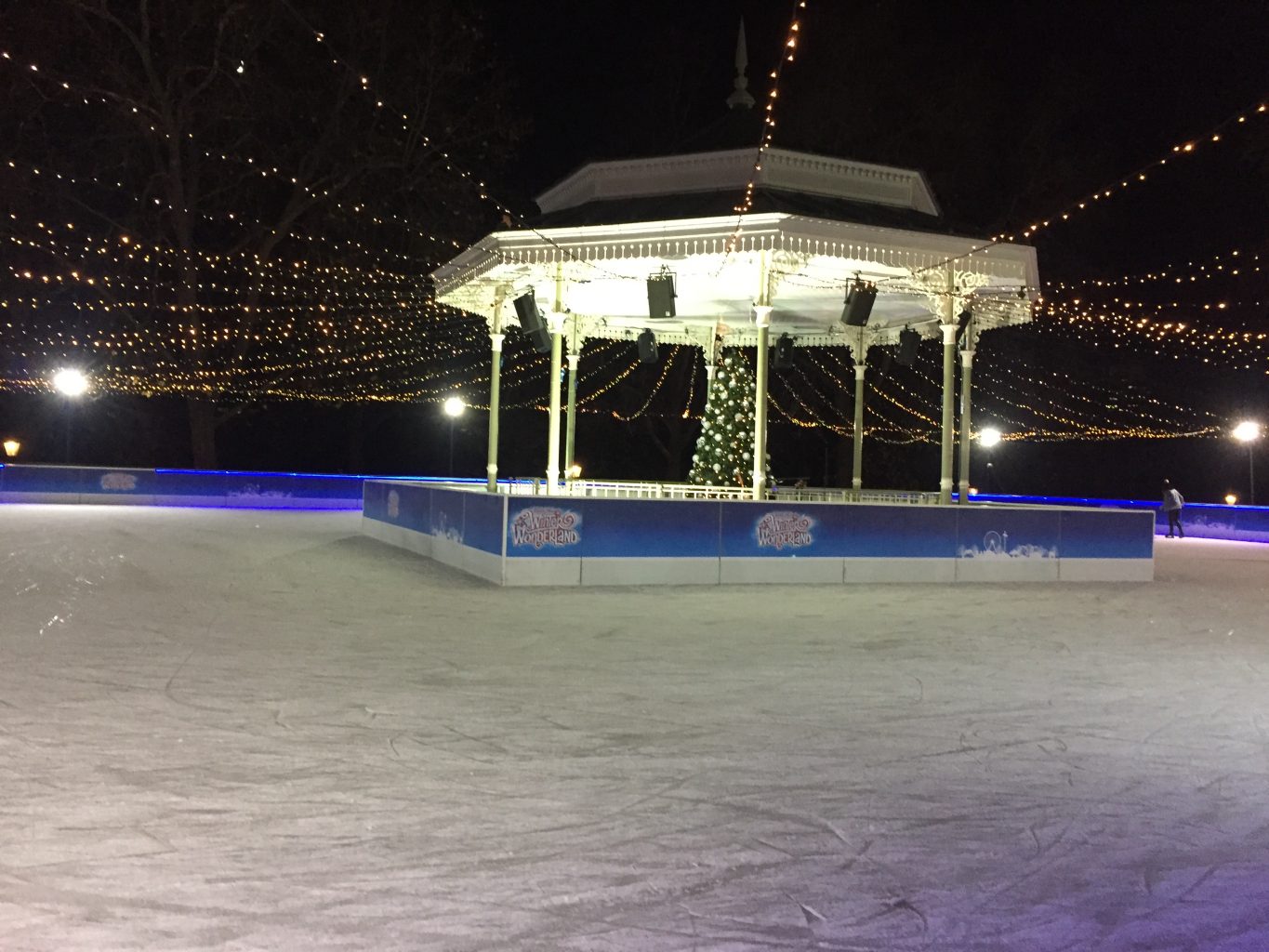 Pista de patinaje sobre hielo Winter Wonderland