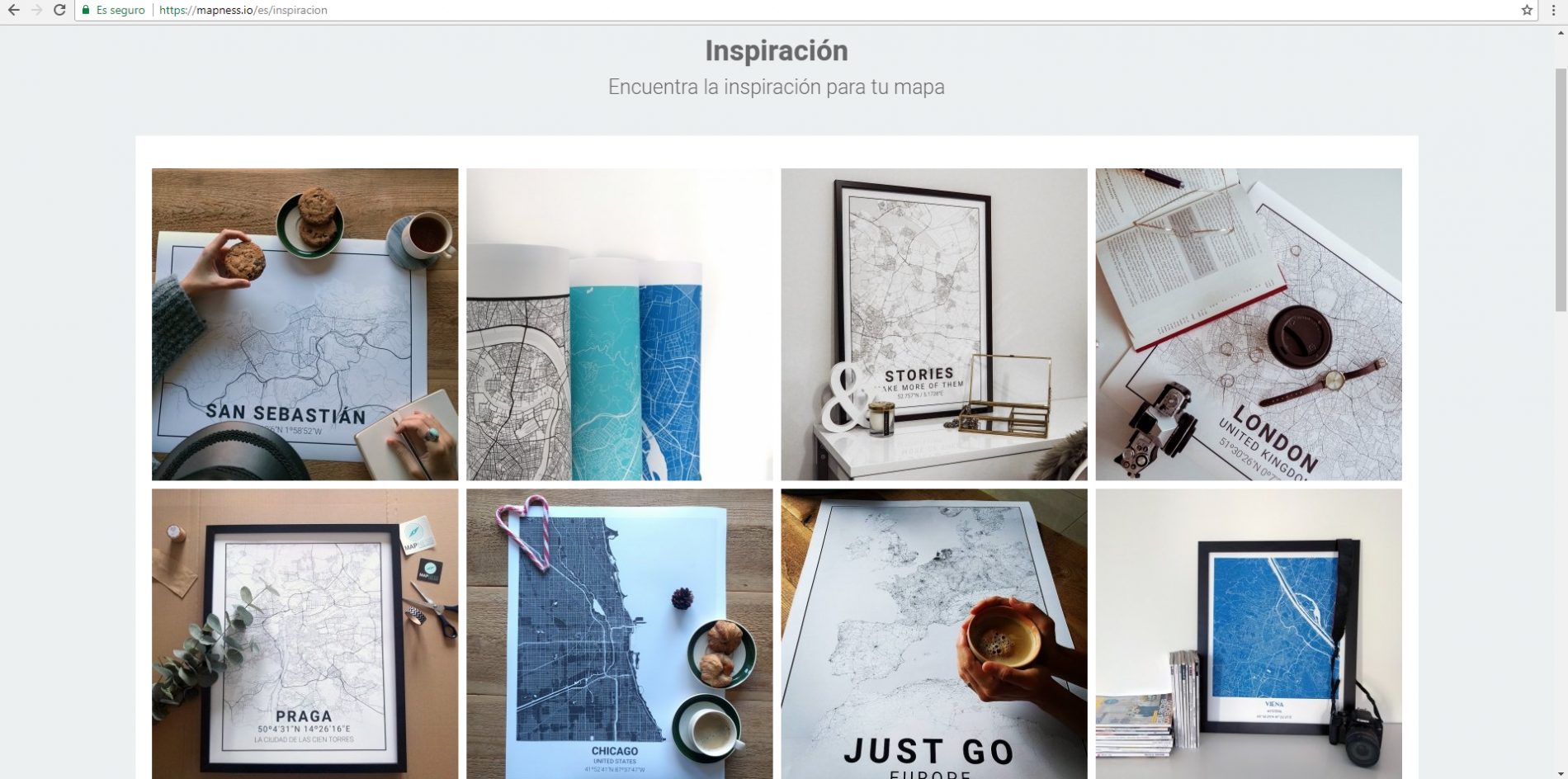 Página de inspiración/Mapness.io