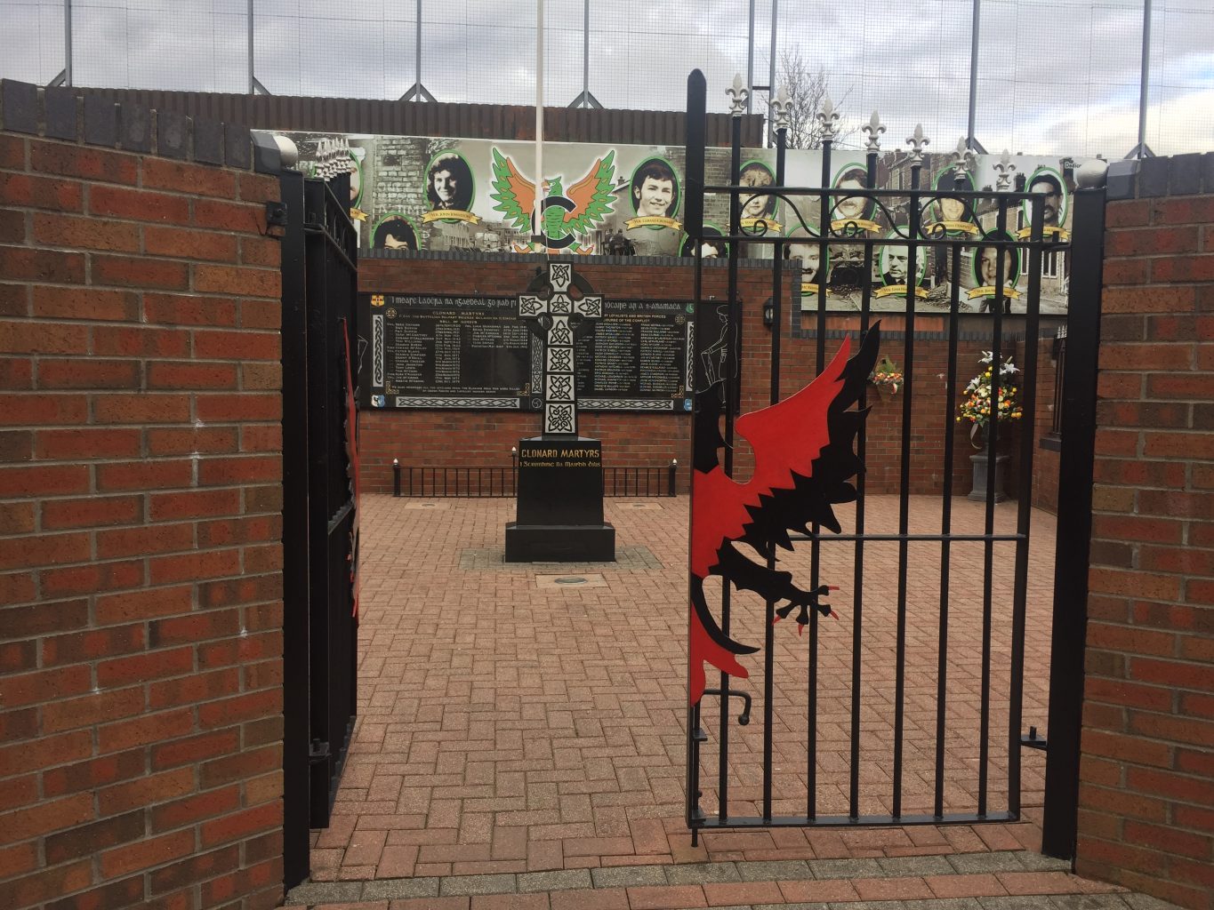 Clonard Martyrs Memorial Garden. Murales de Belfast