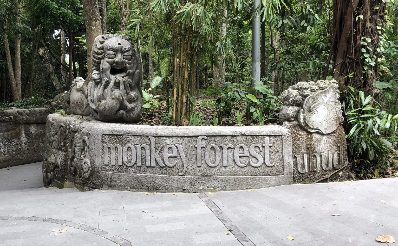 Entrada al Ubud Monkey Forest