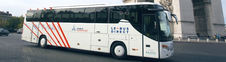 Le Bus Direct. Cómo llegar desde el aeropuerto Charles de Gaulle al centro de París
