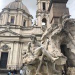 Fuente central de la Piazza Navona. qué ver en Roma