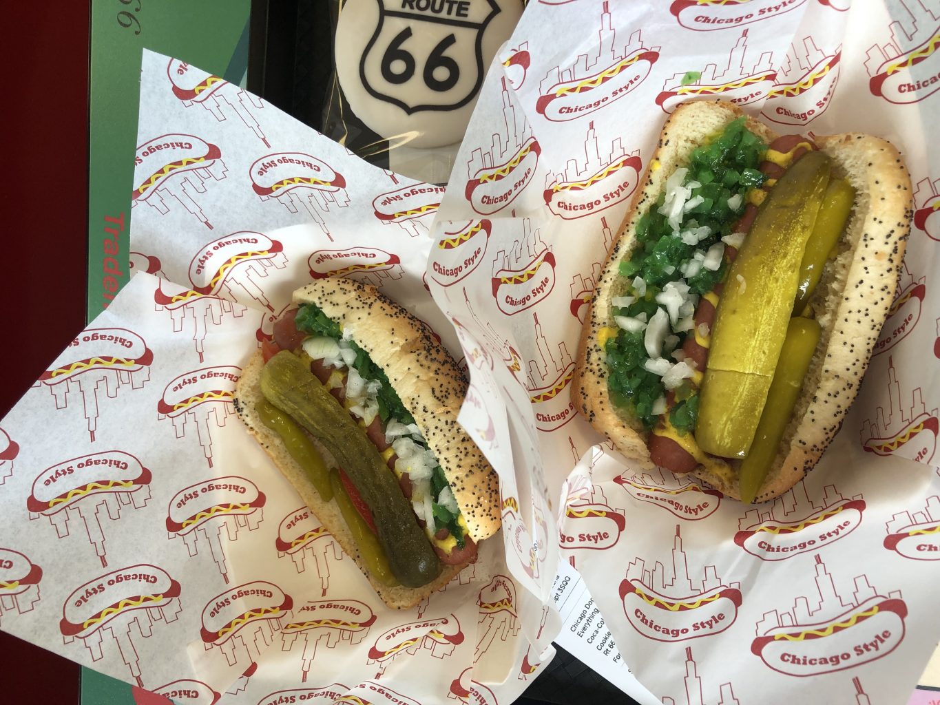 Hot dogs Chicago Style. Dónde comer en la Ruta 66
