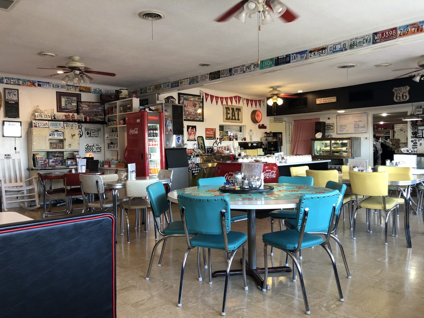Midpoint Cafe. RUTA 66, Etapa 5: Amarillo - Albuquerque (600 km)
