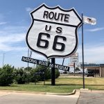 Exterior del National Route 66 Museum. RUTA 66, Etapa 4: Oklahoma City - Amarillo
