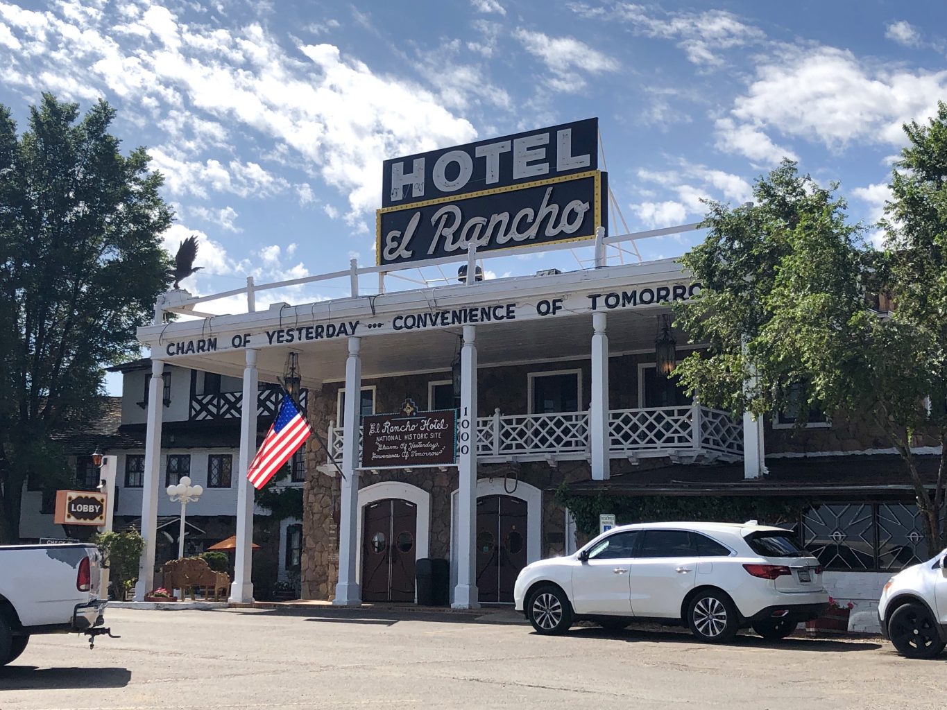 El Rancho Hotel. RUTA 66, Etapa 6: Albuquerque- Flagstaff