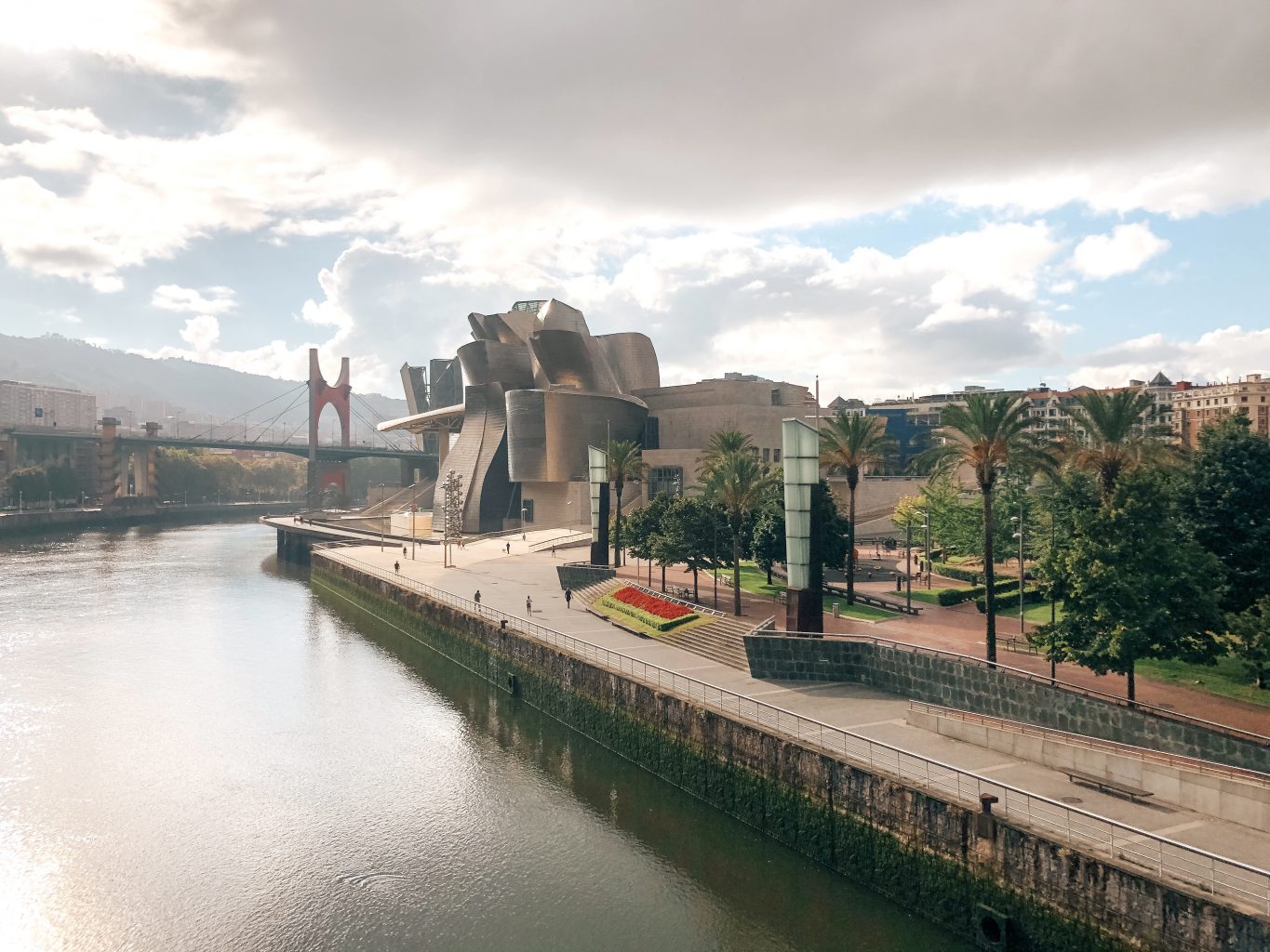Exterior del museo Guggenheim Bilbao