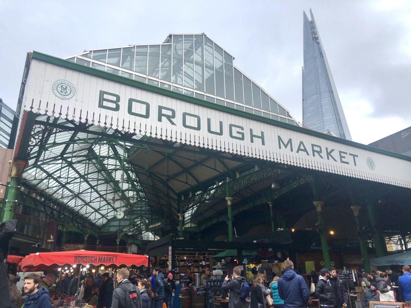 Borough Market. Top 5 mercadillos de Londres