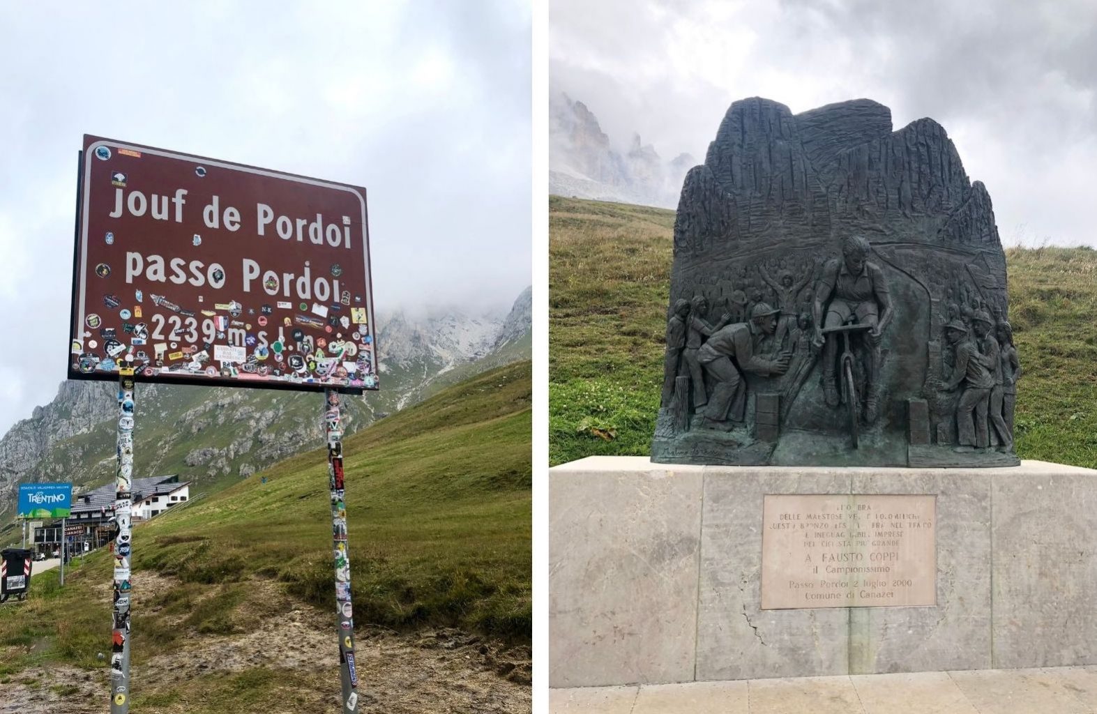 Passo Pordoi. Ruta de 14 días por Dolomitas en furgoneta camper desde España