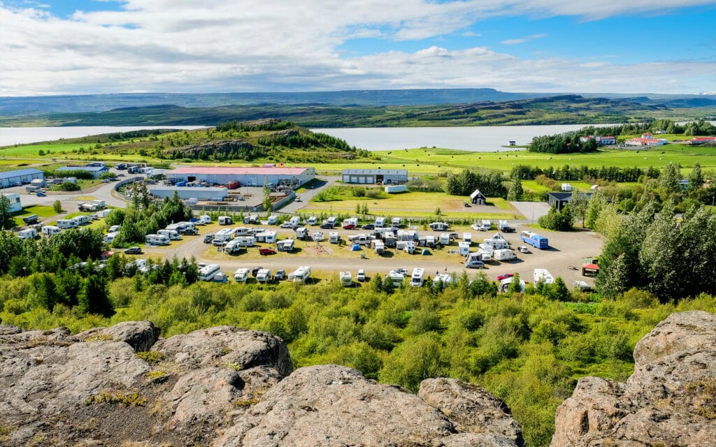 Camping Egilsstadir. Dónde pernoctar en Islandia con autocaravana o furgoneta camper