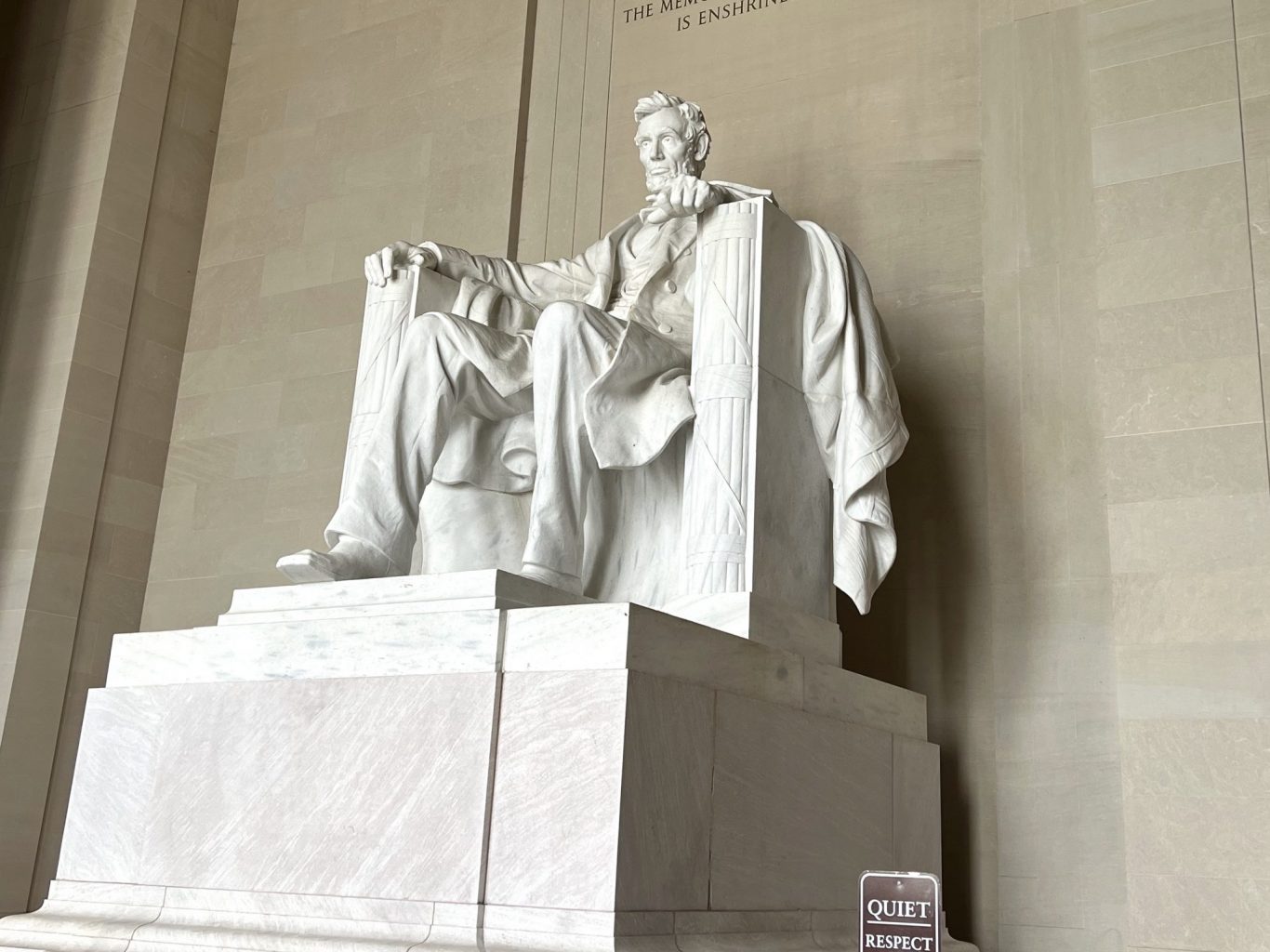 Monumento a Lincoln en Washington DC. Cómo llegar a Washington DC desde Nueva York