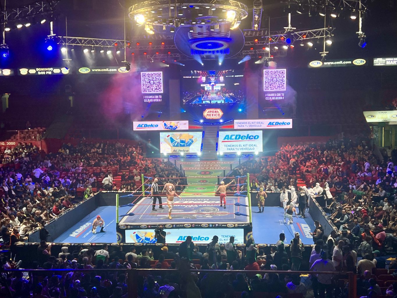 lucha libre mexicana en el Arena México. Qué ver y hacer en Ciudad de México (CDMX)