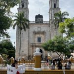 Catedral de Valladolid. Ruta completa por la Península de Yucatán en coche