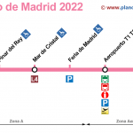 Línea 8 del Metro de Madrid. Cómo ir del aeropuerto de Madrid al centro de la ciudad