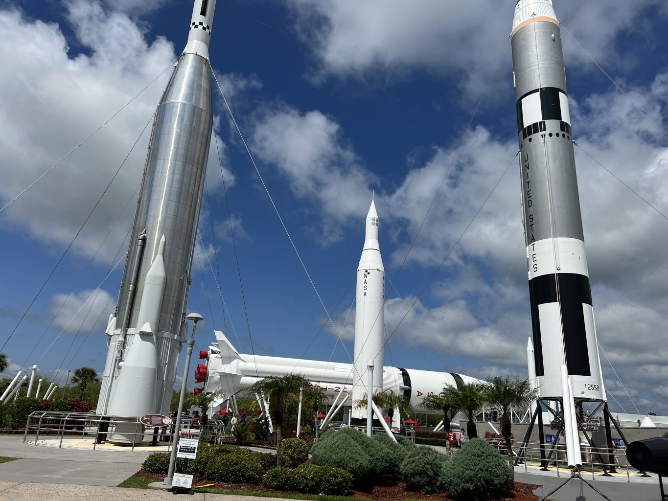 Rocket Garden. Visitar el Kennedy Space Center: guía completa