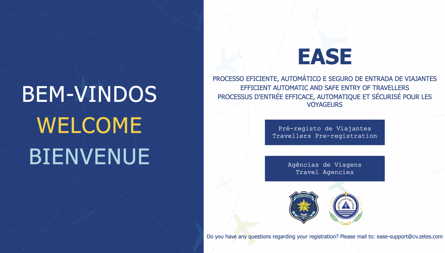 Web Oficial EASE Cabo Verde. Cómo realizar el trámite EASE para viajar a Cabo Verde